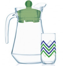 Набір для соку Luminarc 7 пр Bahamas Sea Waves N9663