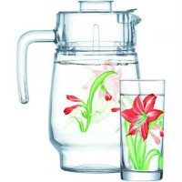 Набір для соку 7 пр Luminarc Amsterdam Iris N0955