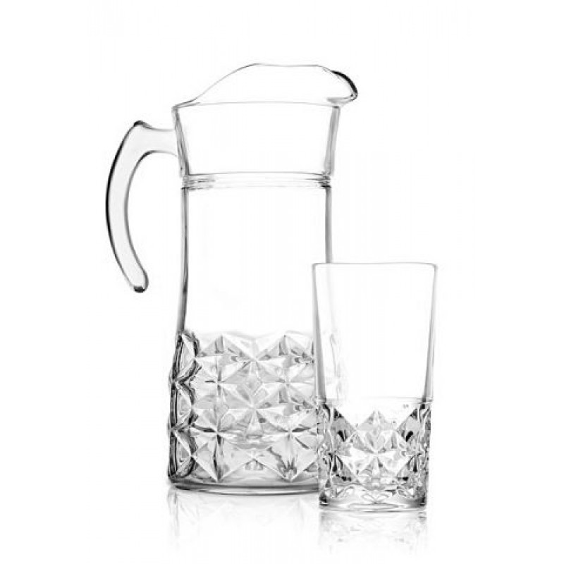 Набір для соку Luminarc 7 пр Sancy N0480 - Какао