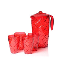 Набір для соку Herevin Venezia 1+4 Red 162005-001   