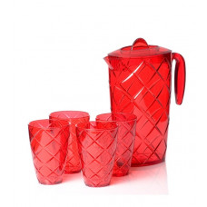 Набір для соку Herevin Venezia 1+4 Red 162005-001   