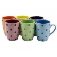 Кружка керамічна Interos 330 мл Горох Mix KW 106