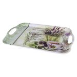 Поднос с ручками Ach Impex 35,5*25,5*2,2 см. Лаванда Зеленый 477494 M40105