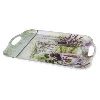 Поднос с ручками Ach Impex 35,5*25,5*2,2 см. Лаванда Зеленый 477494 M40105