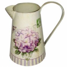 Глечик металевий декоративний Гортензія 555-039