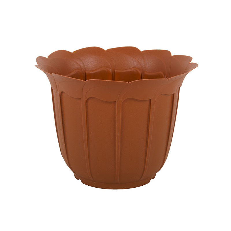 Горщик для квітів Ламела Лаура 24 см 473 - Графіт