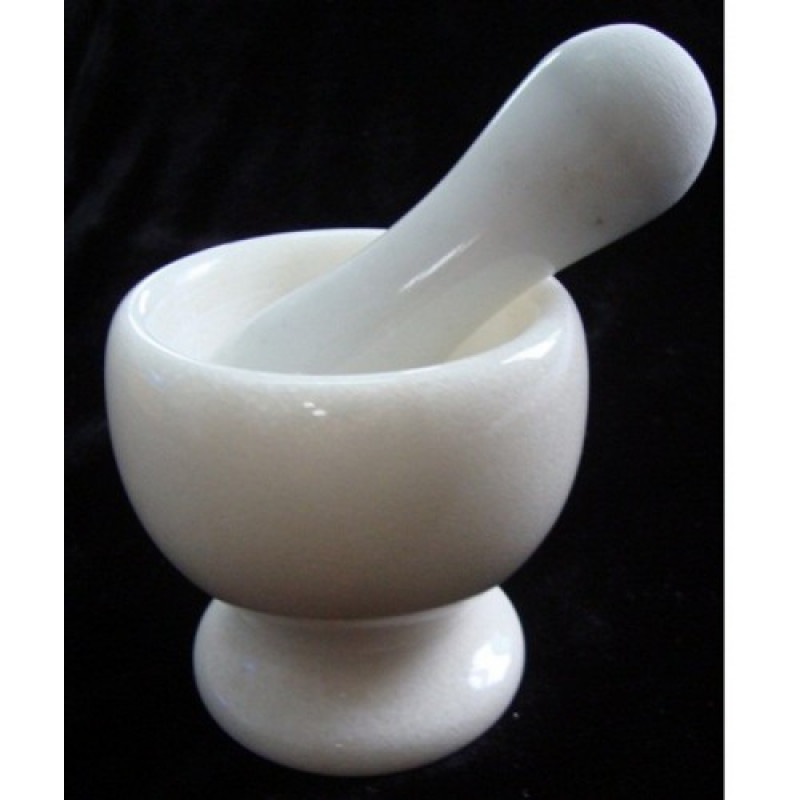 Ступка кам*яна Empire Кольорова EM-2141 - Лимонний