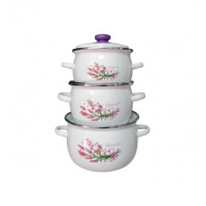 Набір каструль Idilia №926 Лаванда 42046