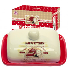 Маслянка SNT 13*17 см Happy Kitchen 3397-11