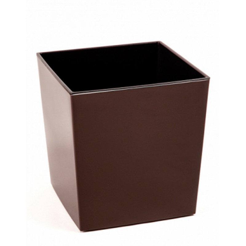 Горщик терасний Ламела Юка 30 см з вкладом 553  - Синій Прозорий