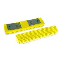 Запаска до швабри Eco Fabric Жабка Жовта мяка 27 см EF-0527-SY