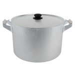 Каструля алюмінієва Interos циліндр 20 л - Салатовий