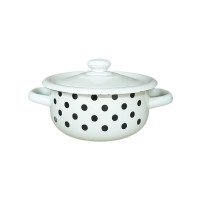 Каструля Idilia 1,5 л 1608/4 Чорні перла молочна 44970