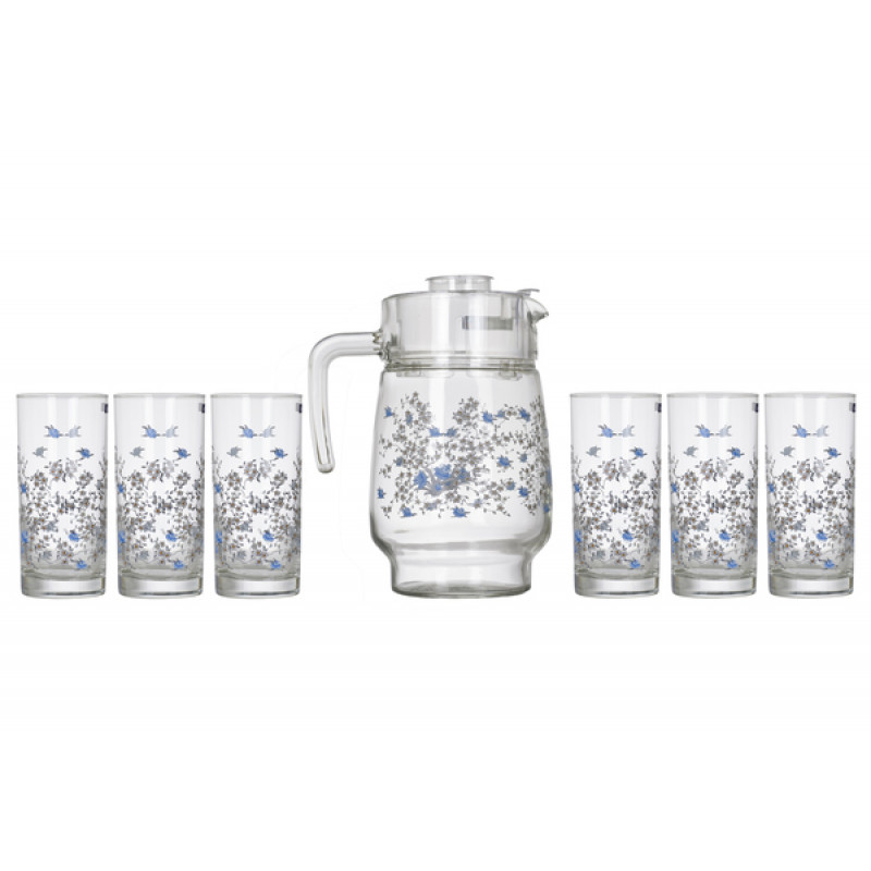 Набір для соку 7 пр Luminarc Arcopal Romantique N3217 - Латте