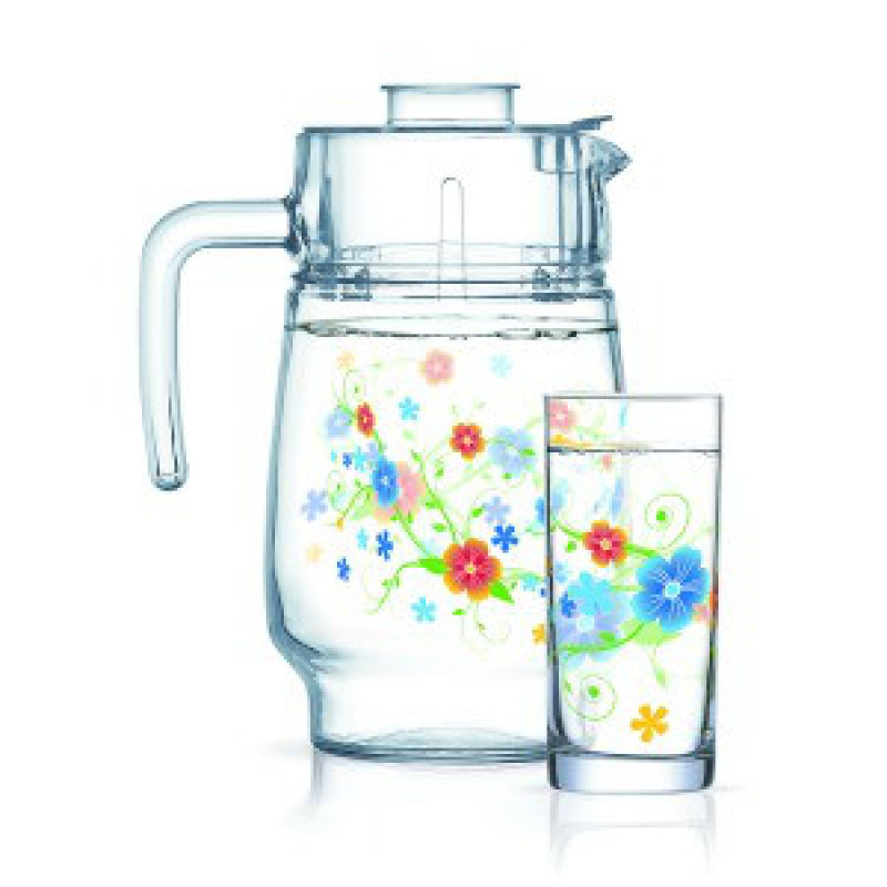 Набір для соку 7 пр Luminarc Amsterdam country life N0957 - Молочний