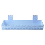 Полиця 1-ярусна пряма R-plastic Ротанг - Рожевий