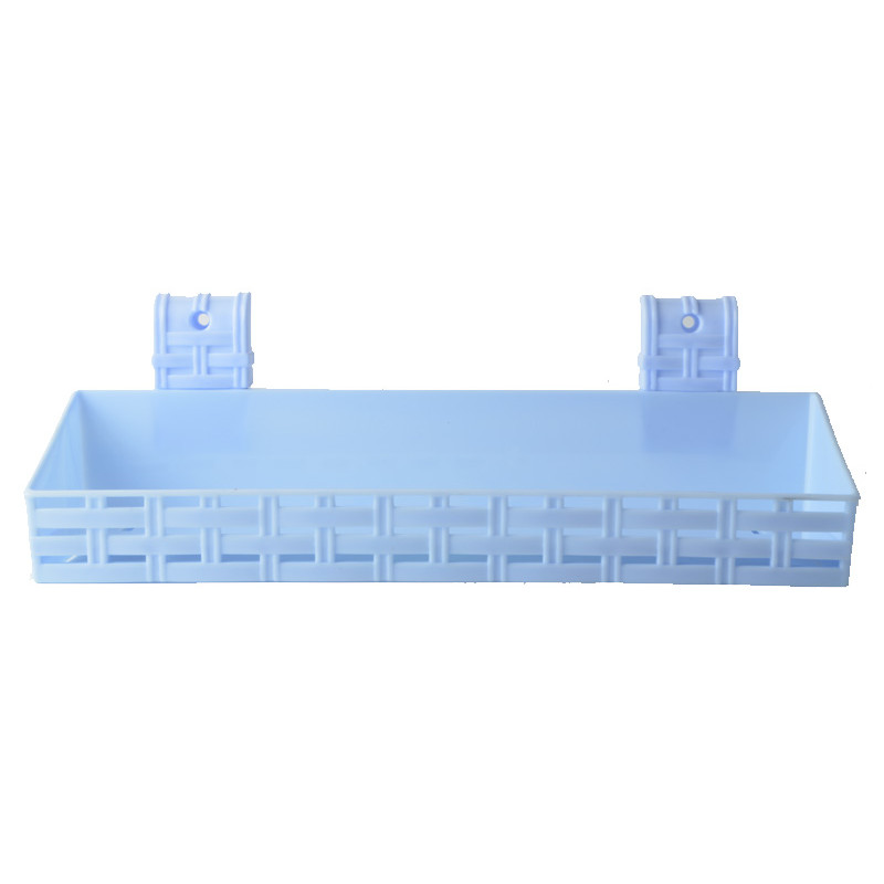 Полиця 1-ярусна пряма R-plastic Ротанг - Рожевий