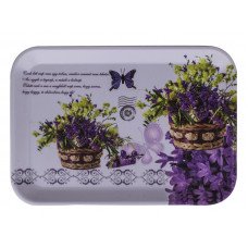 Поднос с ручками Ach Impex 35,7*25,5*2,3 см. Букет Цветов 839574 M40277