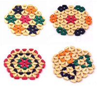 Підставка під гаряче Feniks Бамбук FK-02 9815 шестикутна 