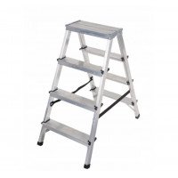 Лестница 2-сторонняя Aloft 2*4 алюминиевая ALDD4