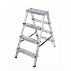 Лестница 2-сторонняя Aloft 2*4 алюминиевая ALDD4