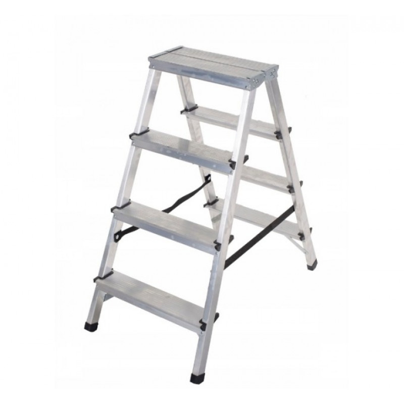 Драбина 2-стороння Aloft 2*4 алюмінієва ALDD4