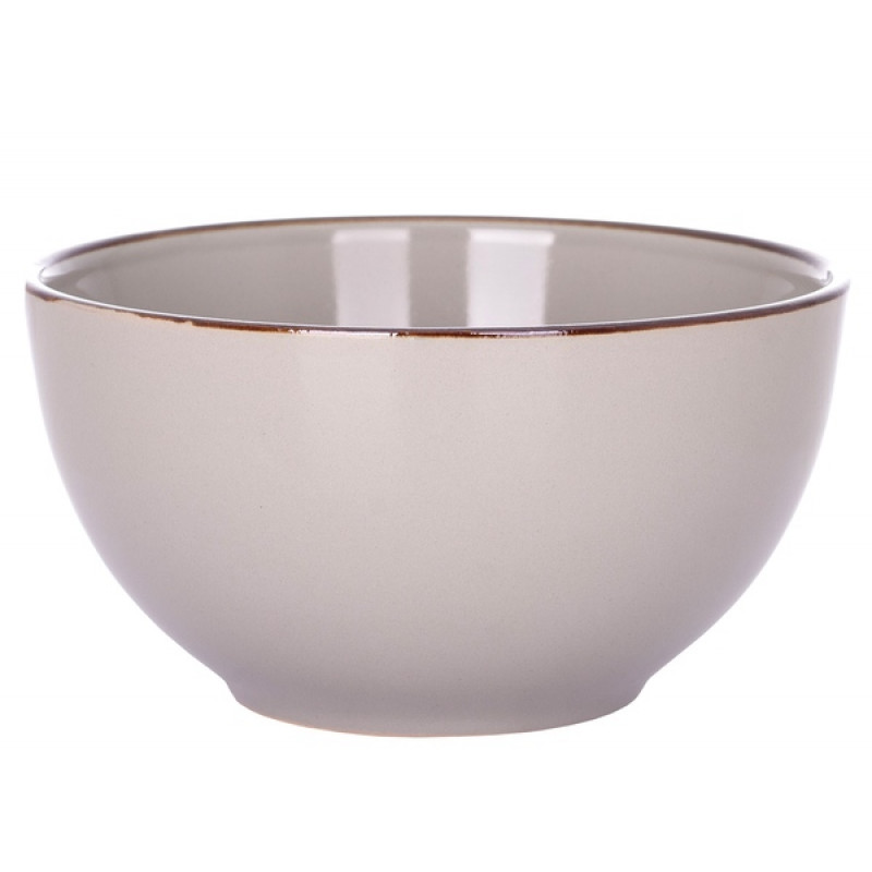 Салатник Limited Edition Піала Royal 690 мл Сірий JH4422-3 - Прозорий