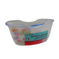 Кошик з прищіпками телескопічний 20 шт 7000