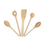 Набір дерев*яних ложок Вг-Мікс 5 пр Великий 504681  - Жовтий
