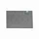 Килимок придверний Eco Fabric Смужки 60*90 см Сірий 6090-008