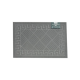 Килимок придверний Eco Fabric Смужки 60*90 см Сірий 6090-008