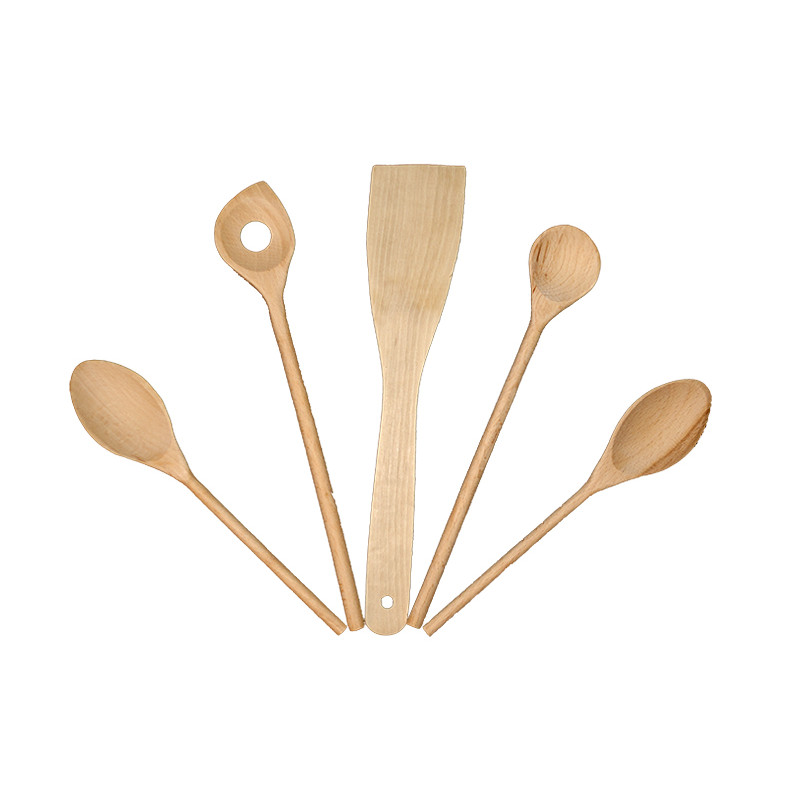 Набір дерев*яних ложок Вг-Мікс 5 пр Великий 504681  - Жовтий