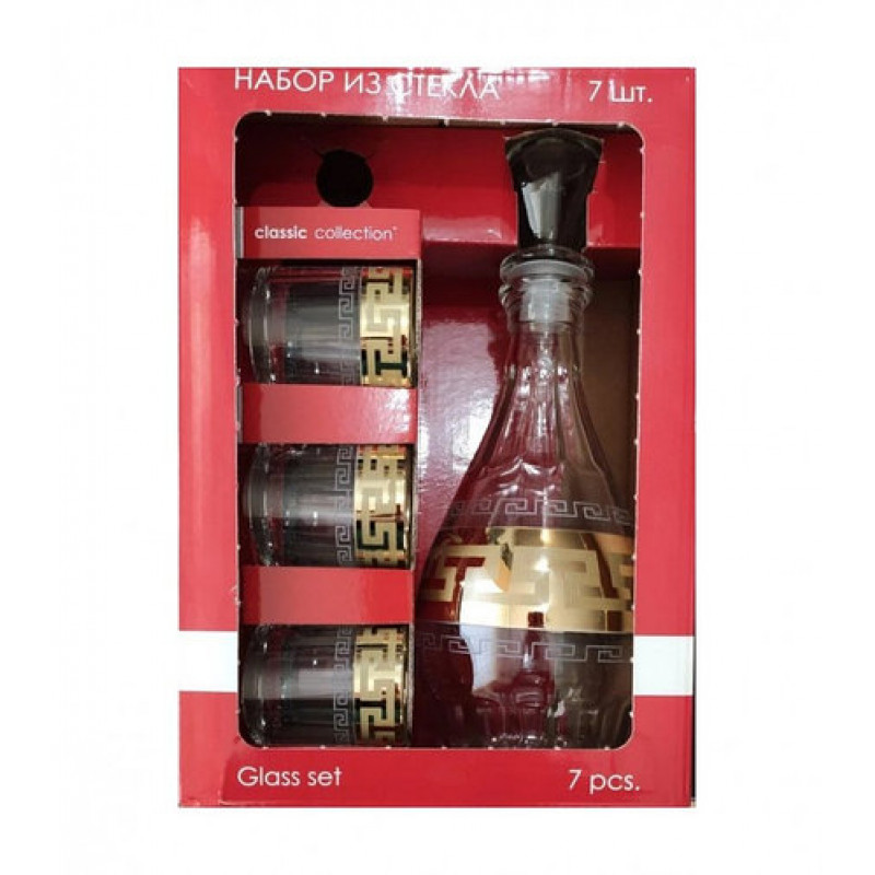 Набір Діоніс Pasabahce 7 пр Грецький візерунок - Лимони