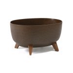 Горщик миса Ламела Рома овальна EKO Coffee 43 см на ніжках 947 - Лаванда