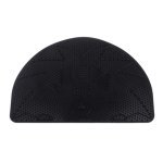 Килимок гумовий IL-PE напівкруглий 56*36 см ЕКО - Фуксія