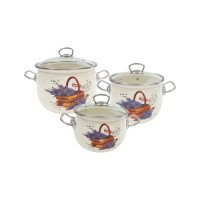 Набір каструль Idilia №1600 Корзинка лаванди 35577