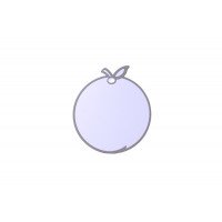 Доска разделочная Irak Plastik Апельсин DC-720