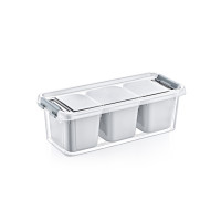 Контейнер Hobby life 1,8 л с 3 ячейками 02 1065