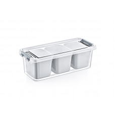 Контейнер Hobby life 1,8 л с 3 ячейками 02 1065