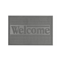 Коврик придверный без кромки Eco Fabric Welkome 40*60 см Серый 4060-015