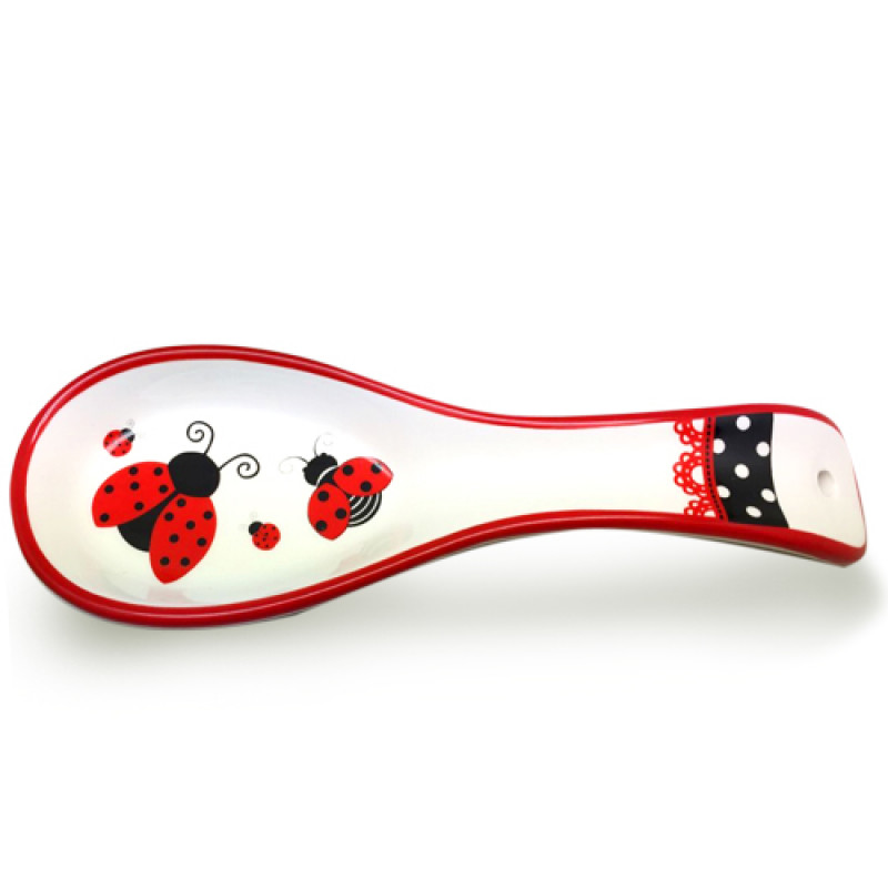 Підставка для ложок Божа корівка 3653-17 - Бежевий