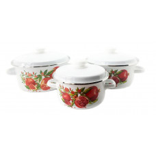 Набор кастрюль Idilia №926 Гранат 39051