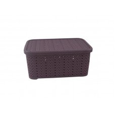 Кошик з кришкою Senyayla В*язка 6 л 2860