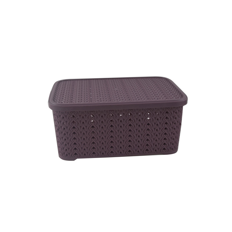 Корзина с крышкой Senyayla В*язка 6 л 2860