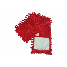 Запаска плоска локшина Eco Fabric 1000 пальців Червона EF-1000-R