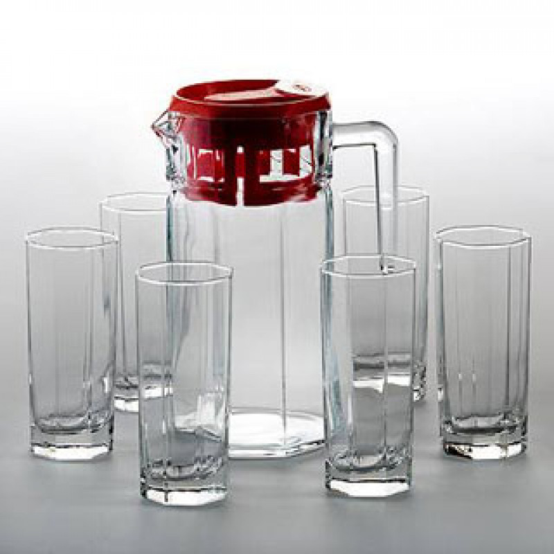 Набір для соку Pasabahce Cosem 7 пр 97415 - Brown