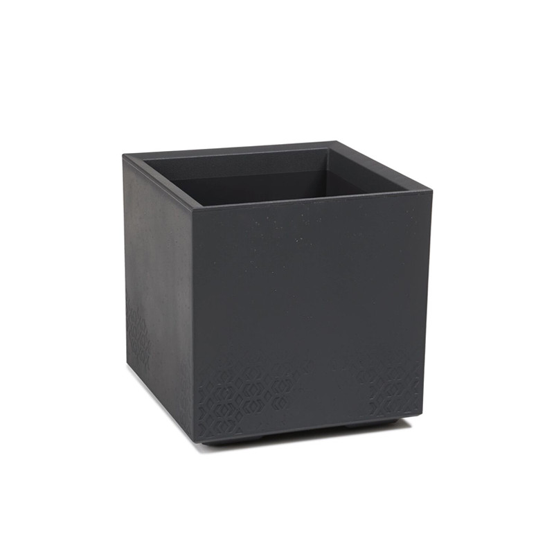 Горщик терасний Ламела Каро ЕКО Бетон 39 см 935