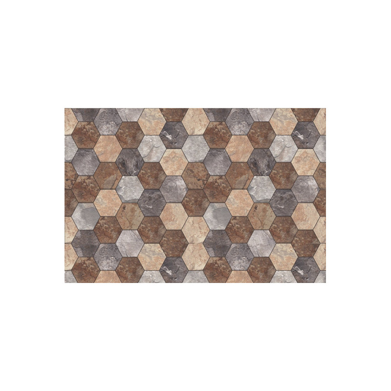 Коврик придверный ДЗ 78*120 см Декор Соты КС-24