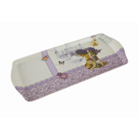 Поднос Ach Impex 33*16*2 см Лаванда Новая 885953 M40292