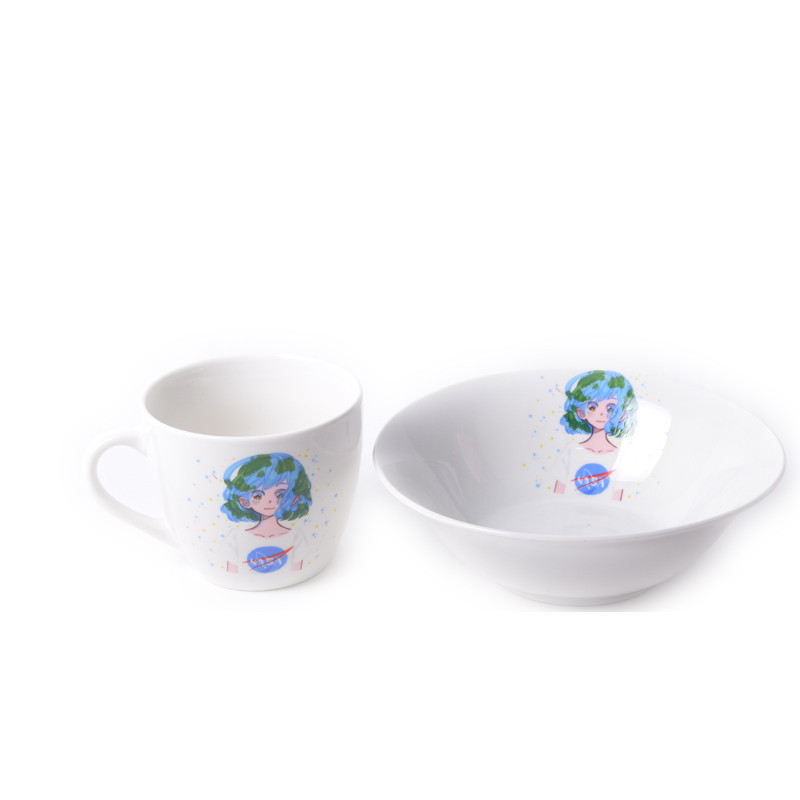 Набір для сніданку ГСП 2 пр Anime 76000754 - Гірчичний